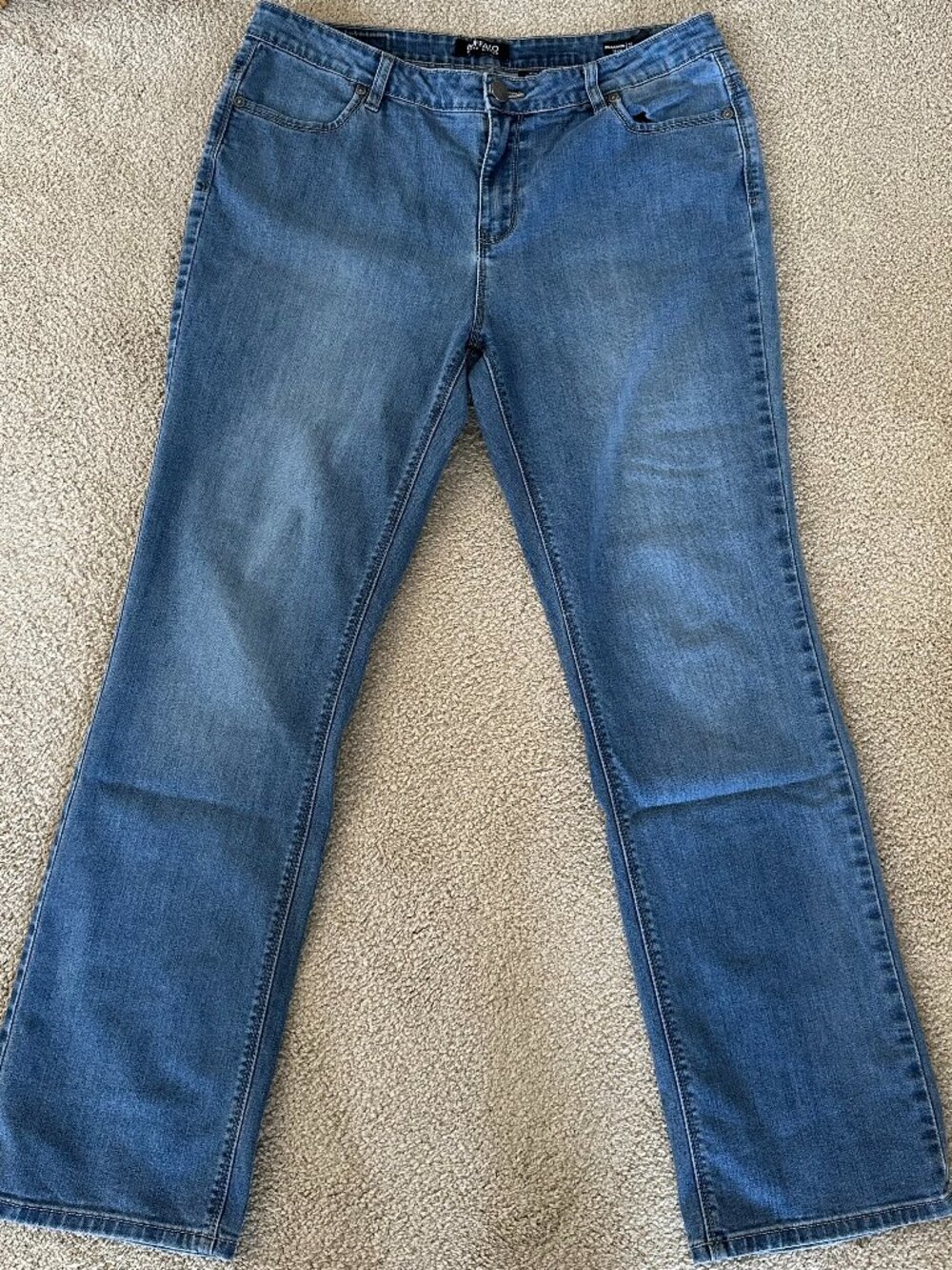 Buffalo David Bitton Boulevard MidRise Straight leg Stretch Jeans Sz 12 x 30